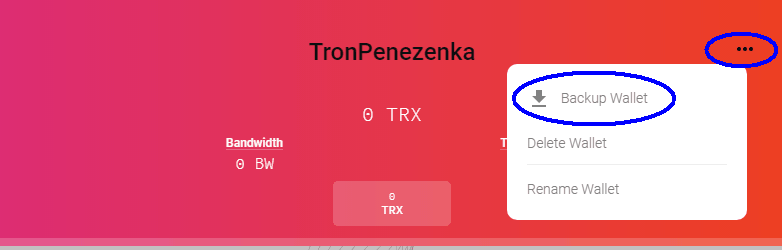 TronWatch backup