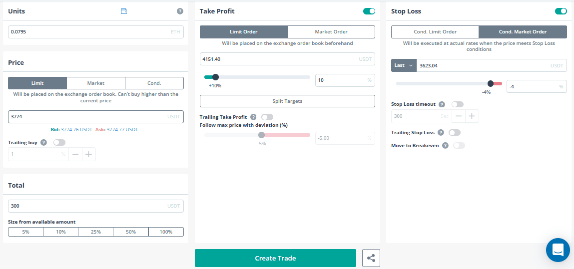 3Commas Smart Trade